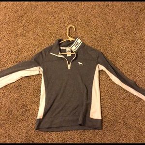 VS Pink Half-Zip Jacket
